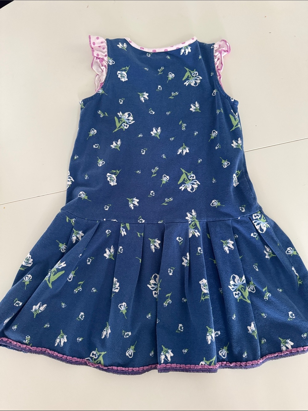 Matilda Jane Size 8 Blue Floral Dress - Picture 4 of 4